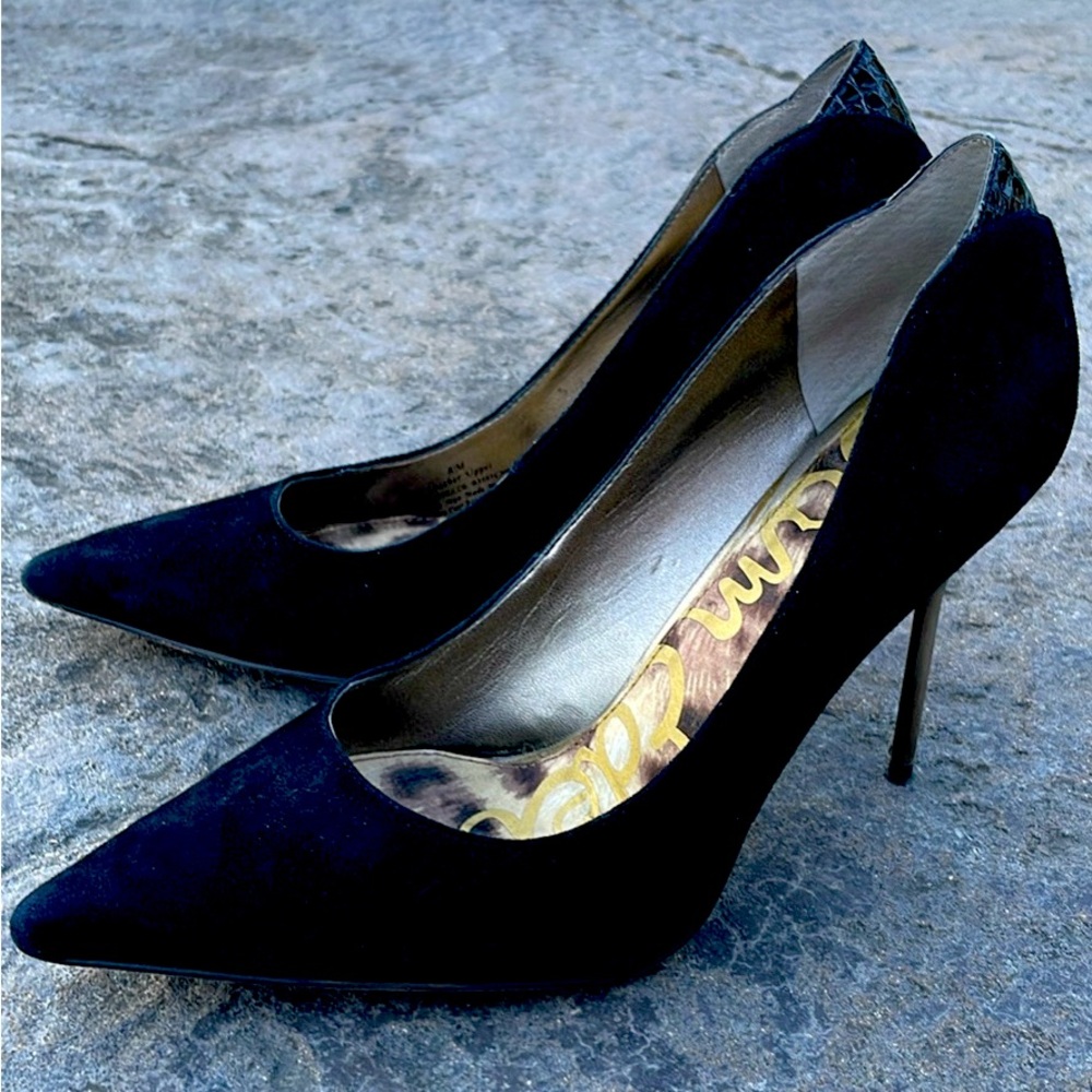 Sam Edelman Black Stilettos